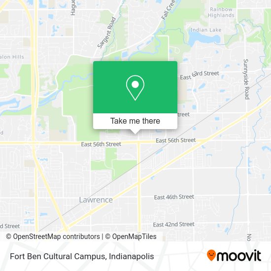 Fort Ben Cultural Campus map