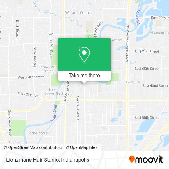 Lionzmane Hair Studio map