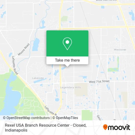 Mapa de Rexel USA Branch Resource Center - Closed