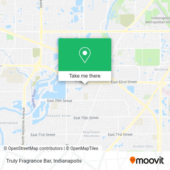 Mapa de Truly Fragrance Bar