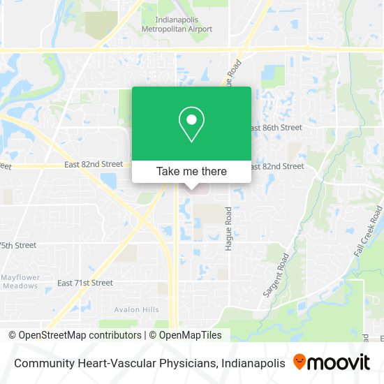 Community Heart-Vascular Physicians map