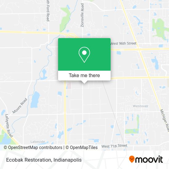 Ecobak Restoration map