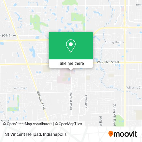 St Vincent Helipad map