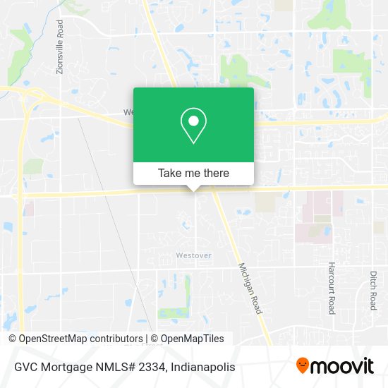 Mapa de GVC Mortgage NMLS# 2334