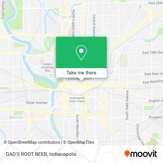 DAD'S ROOT BEER map