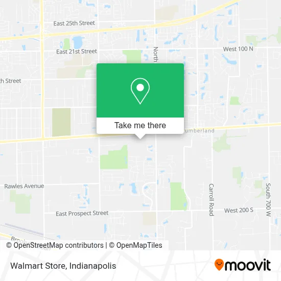 Walmart Store map