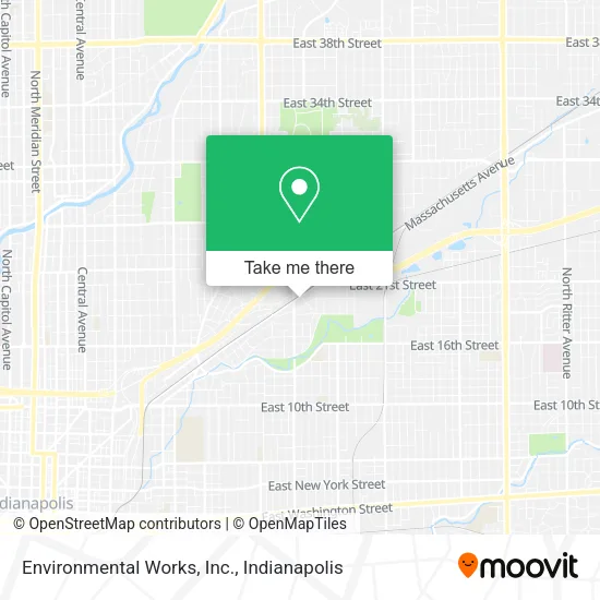 Mapa de Environmental Works, Inc.