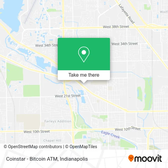 Mapa de Coinstar - Bitcoin ATM
