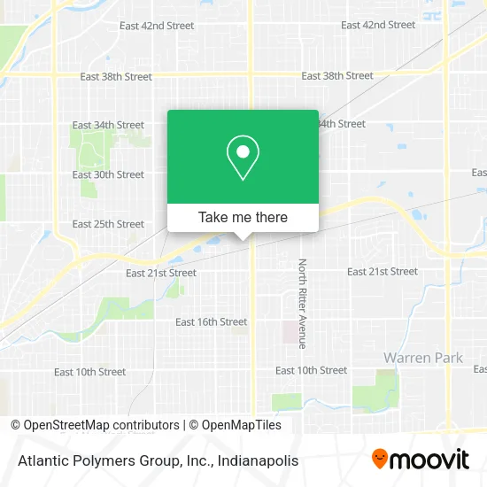 Atlantic Polymers Group, Inc. map