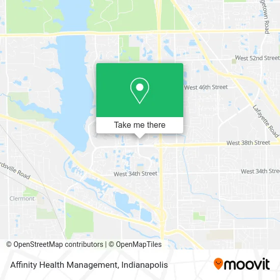 Affinity Health Management map