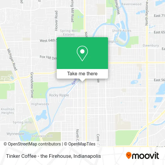 Tinker Coffee - the Firehouse map