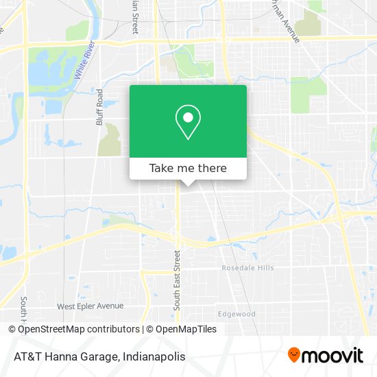 AT&T Hanna Garage map