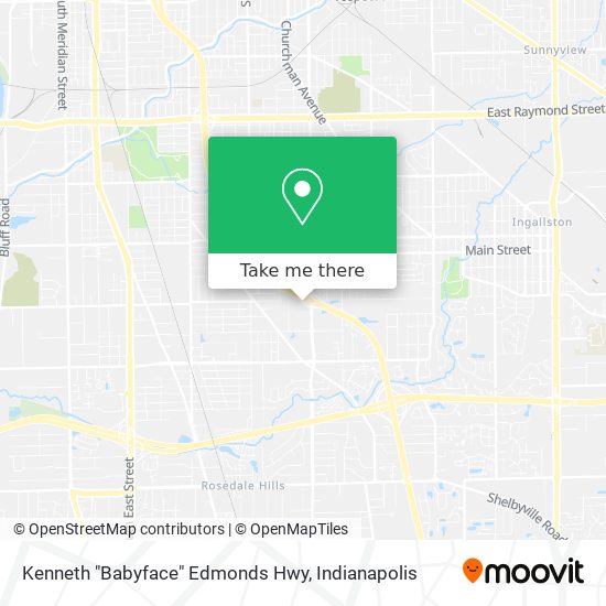Kenneth "Babyface" Edmonds Hwy map
