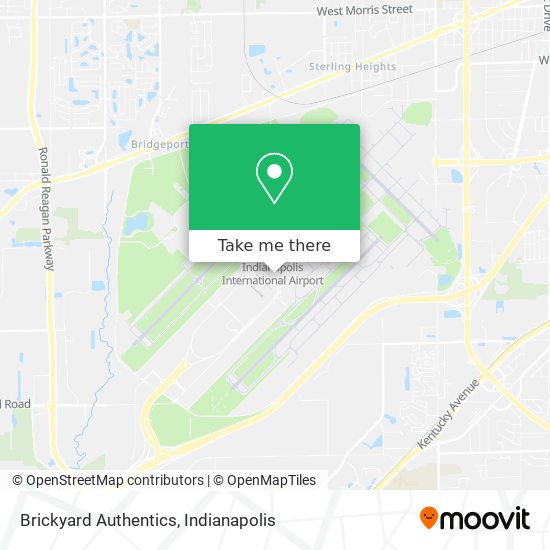 Mapa de Brickyard Authentics