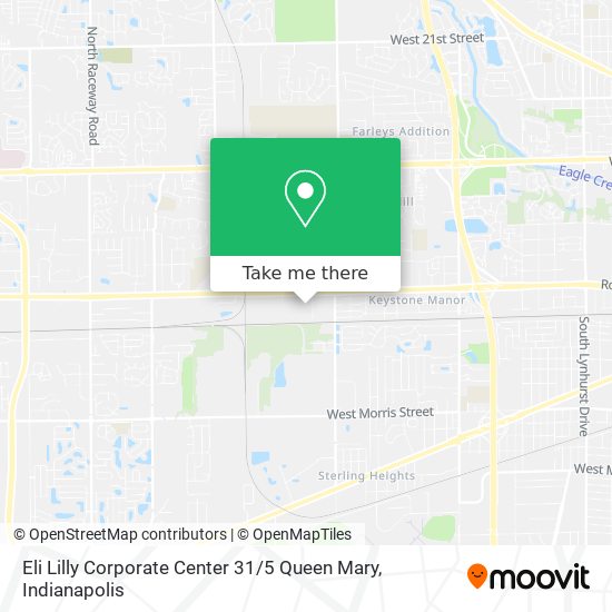 Mapa de Eli Lilly Corporate Center 31 / 5 Queen Mary