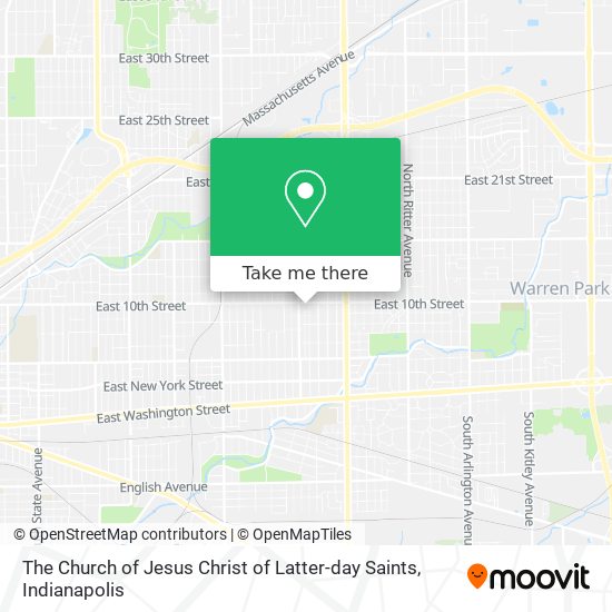 The Church of Jesus Christ of Latter-day Saints map