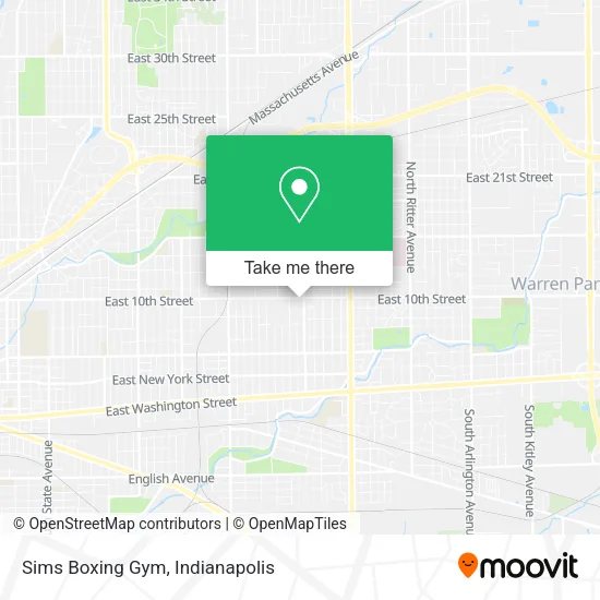 Sims Boxing Gym map