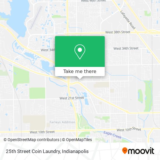 25th Street Coin Laundry map