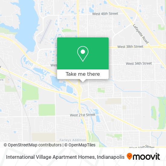 International Village Apartment Homes map
