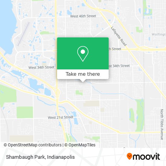 Mapa de Shambaugh Park