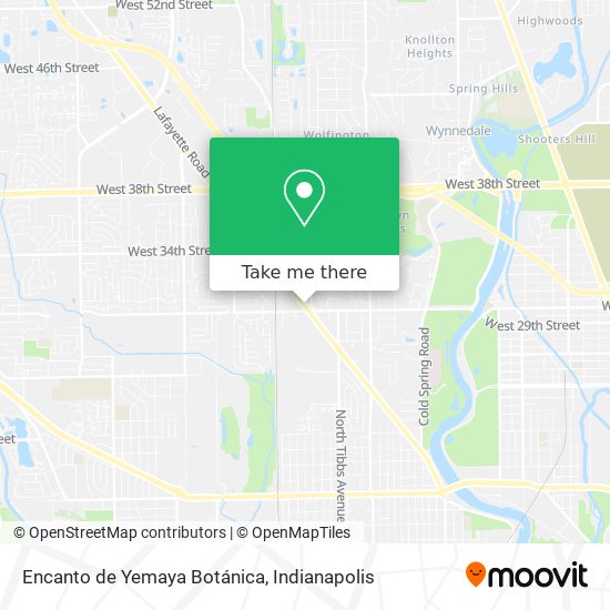 Encanto de Yemaya Botánica map