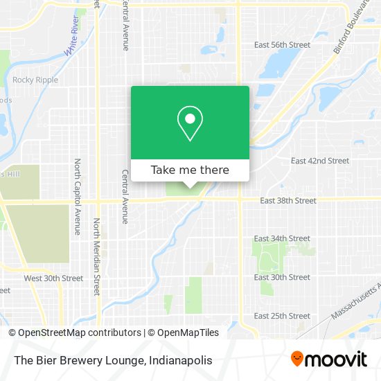 The Bier Brewery Lounge map