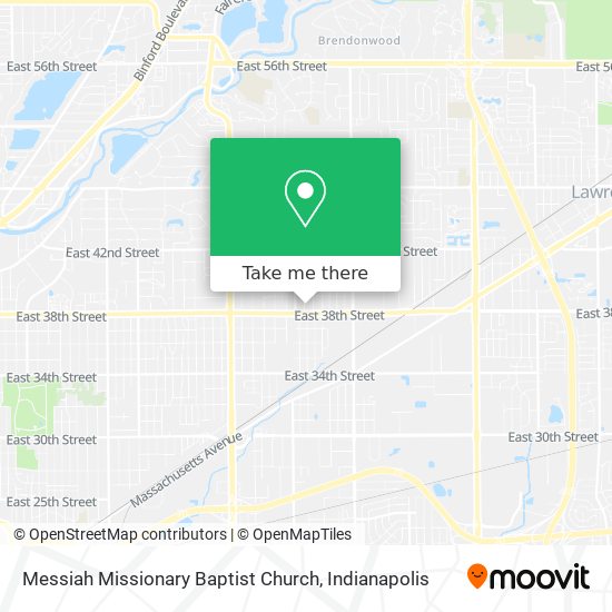 Messiah Missionary Baptist Church map