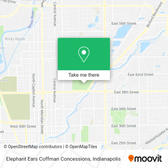 Elephant Ears Coffman Concessions map