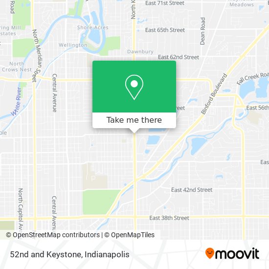 52nd and Keystone map