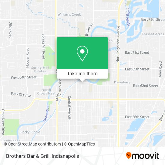 Mapa de Brothers Bar & Grill
