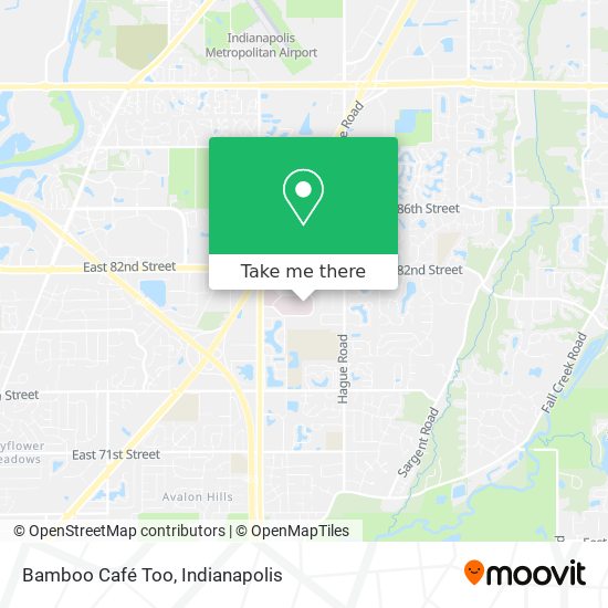 Bamboo Café Too map
