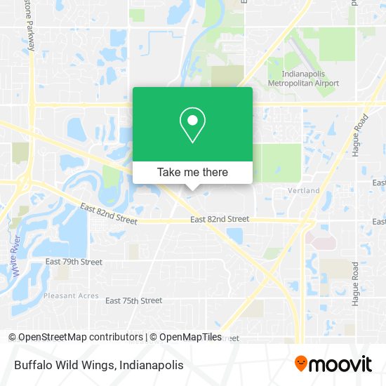 Buffalo Wild Wings map