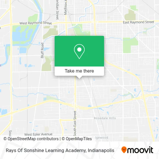 Rays Of Sonshine Learning Academy map
