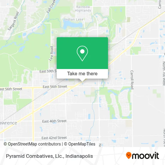 Pyramid Combatives, Llc. map