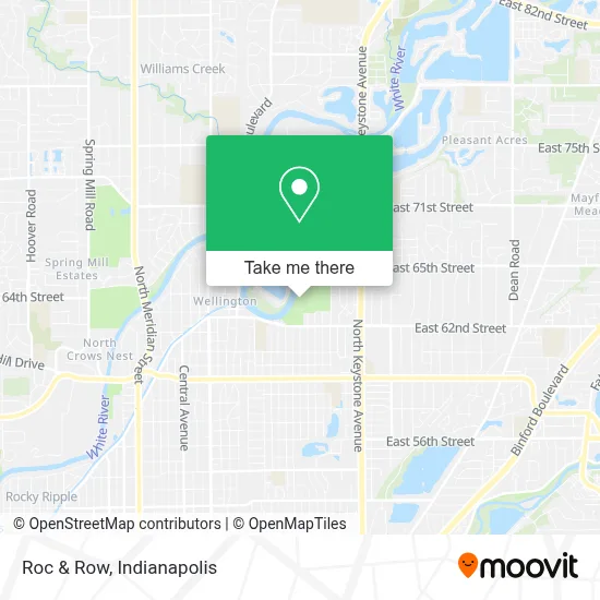 Roc & Row map