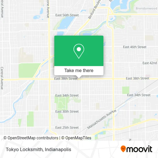 Tokyo Locksmith map