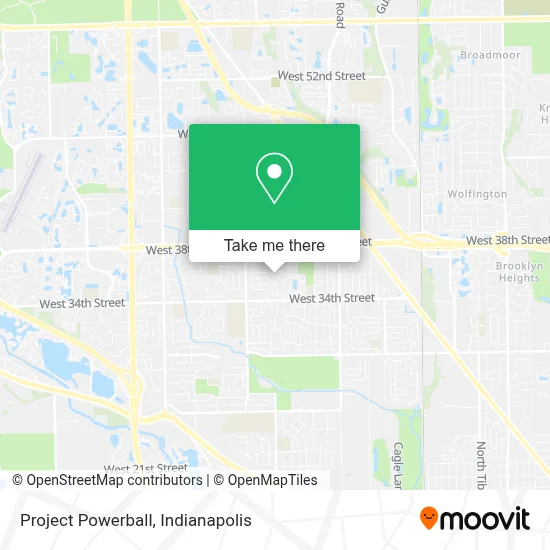 Project Powerball map