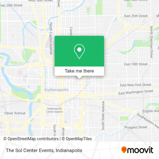 The Sol Center Events map