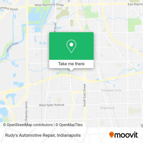 Rudy's Automotive Repair map