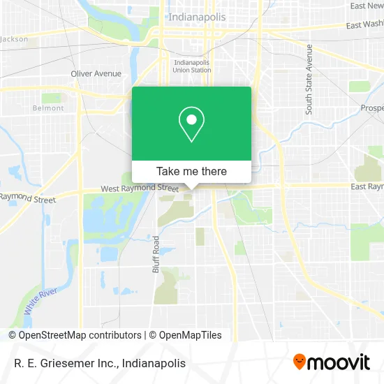 R. E. Griesemer Inc. map