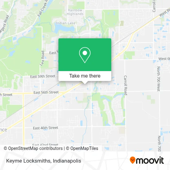 Keyme Locksmiths map