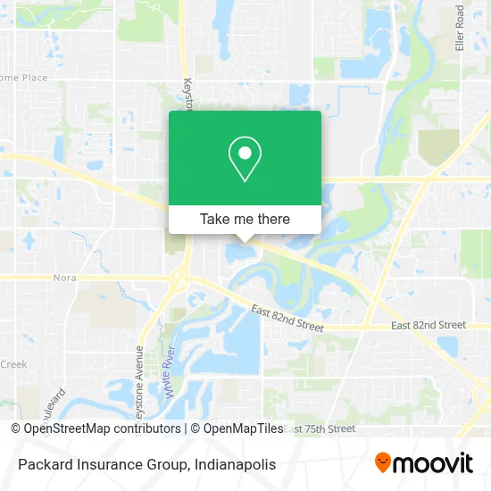Packard Insurance Group map