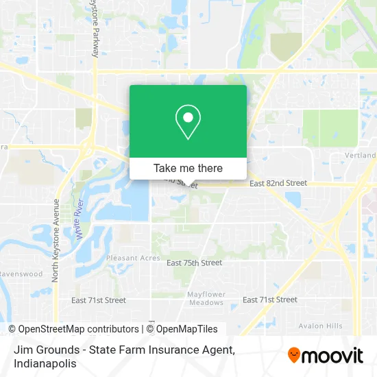 Jim Grounds - State Farm Insurance Agent map