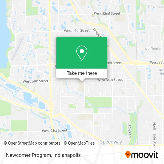 Newcomer Program map