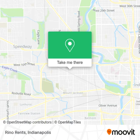 Rino Rents map