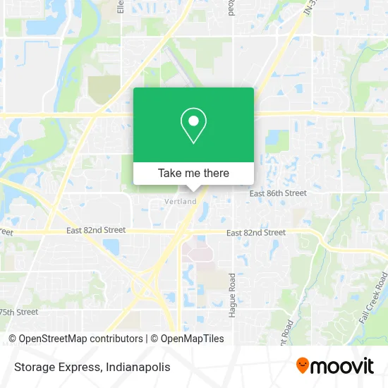 Storage Express map