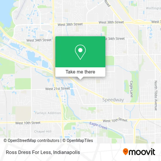 Ross Dress For Less map