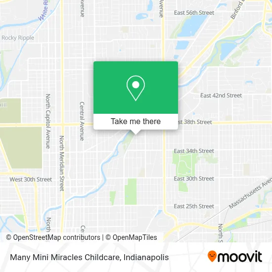 Many Mini Miracles Childcare map