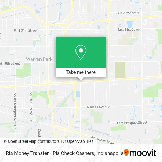 Ria Money Transfer - Pls Check Cashers map