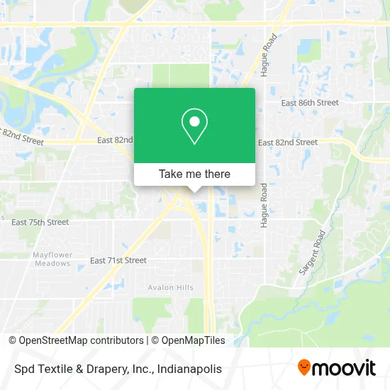 Spd Textile & Drapery, Inc. map